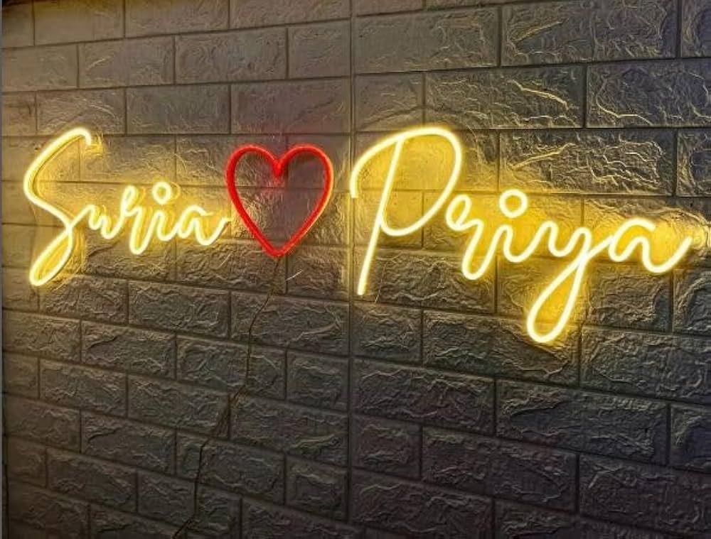 NEON LIGHT LETTER