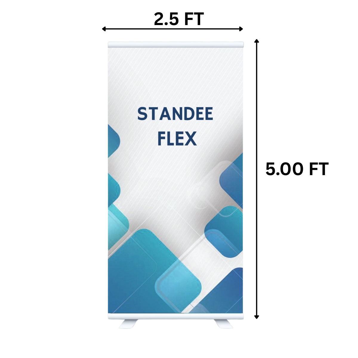 NORMAL FLEX STANDEE - SMALL 2.5 X 5 FEET